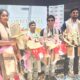 Para-athletes at the Inorbit Mall in Visakhapatnam