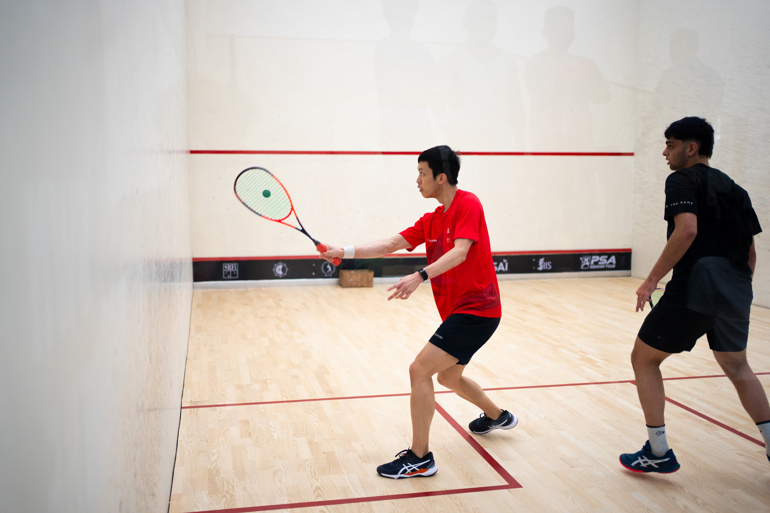 Hong Kong’s Chi Him Wong cruised past Ayaan Vaziralli 3-0