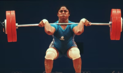 Indian weightlifter Karnam Malleswari