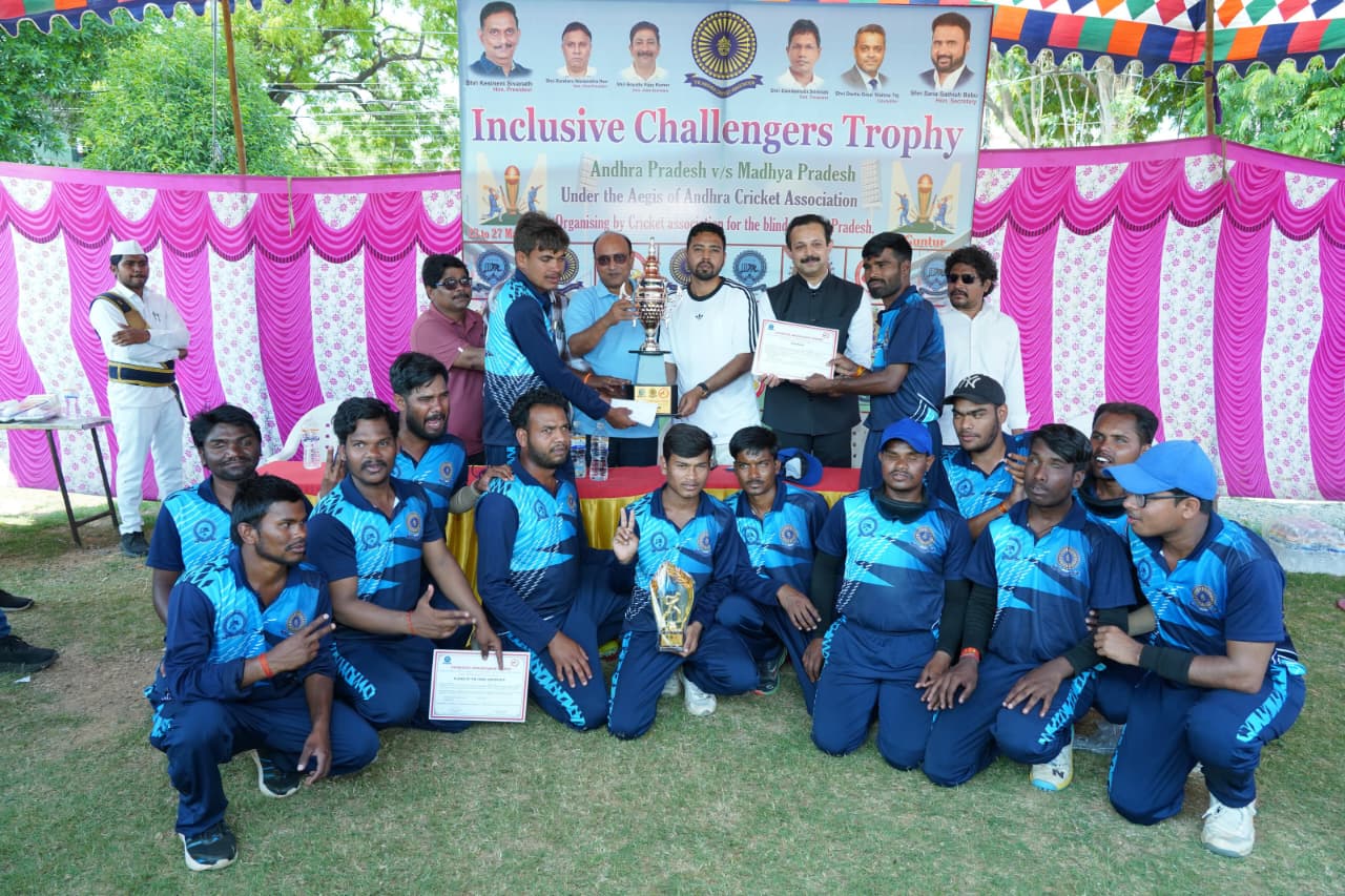 MP blind cricket team