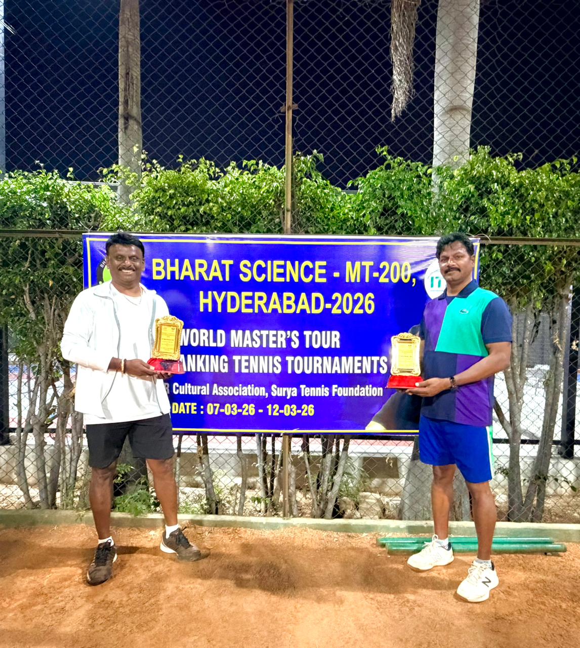 Madhusudhan wins doubles title