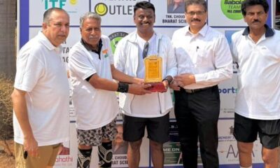 Madhusudhan wins singles title