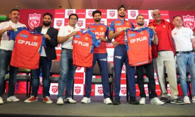 Punjab Kings unveil the team’s new jersey featuring Title Sponsor CP PLUS