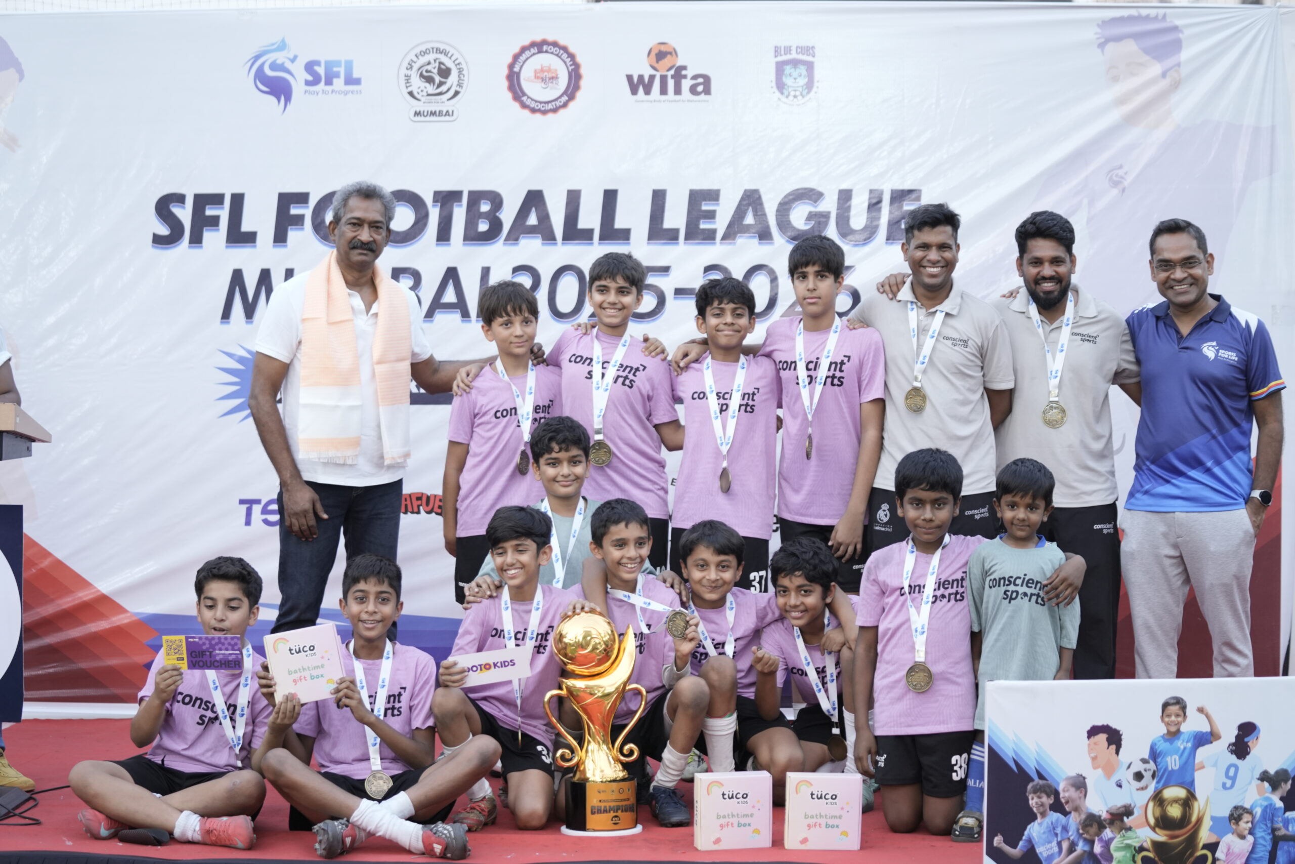 Conscient Sports White won the U-12 SLF title