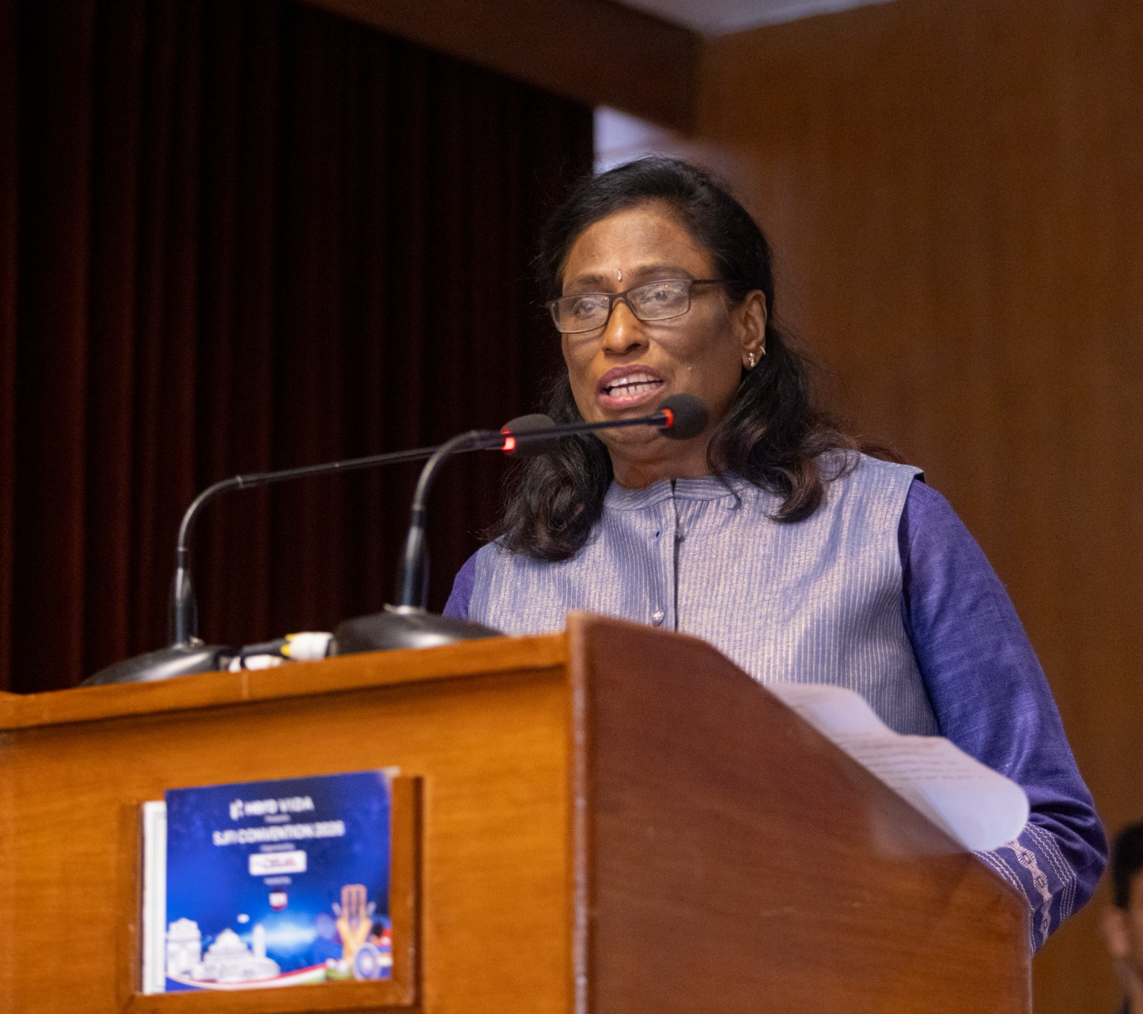 PT Usha at the SJFI convention