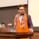 Anurag Thakur addressing the SJFI National Convention