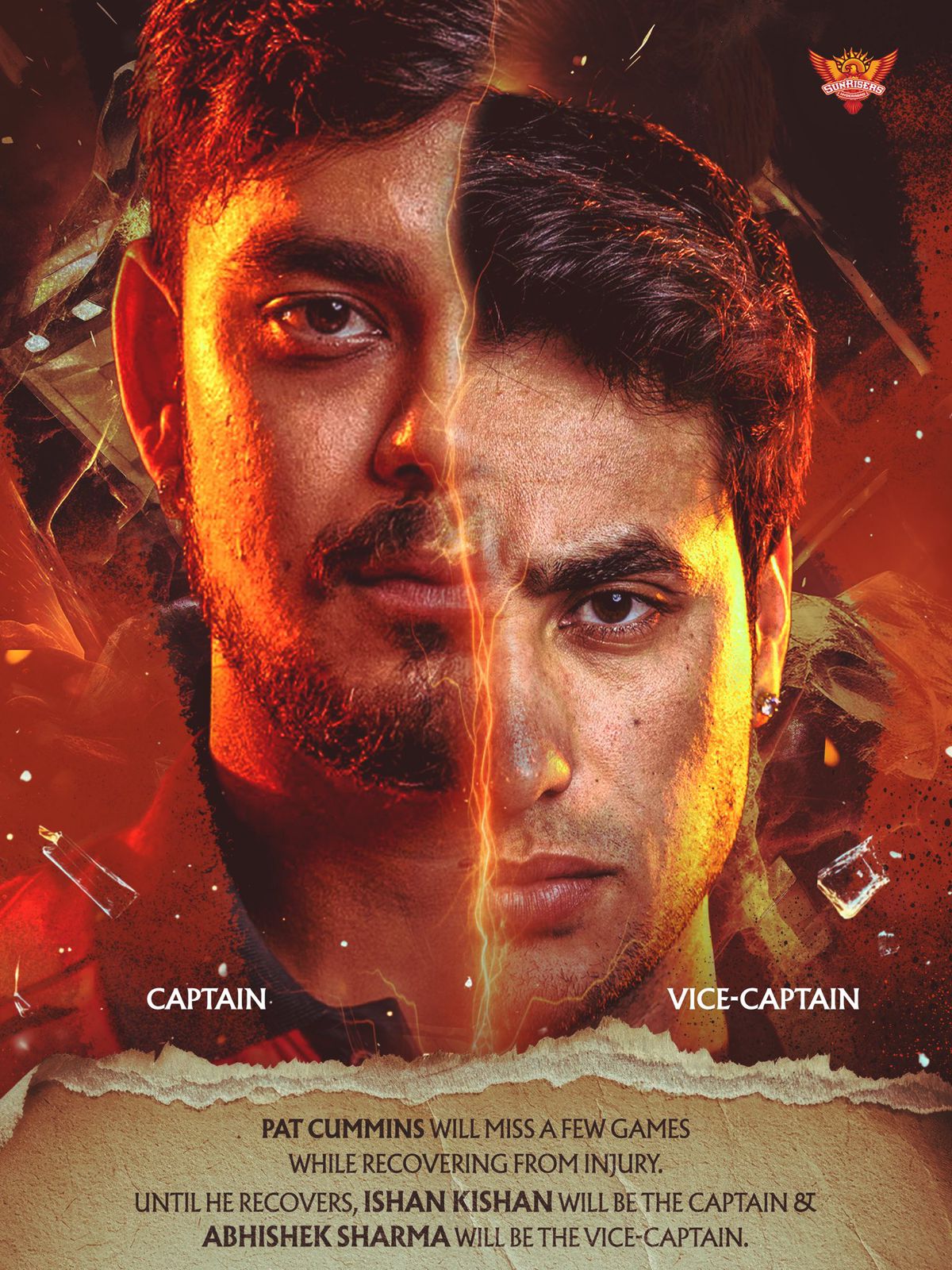 SRH name Kishan as captain