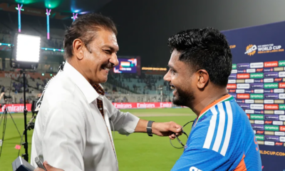 Ravi Shastri and Sanju Samson