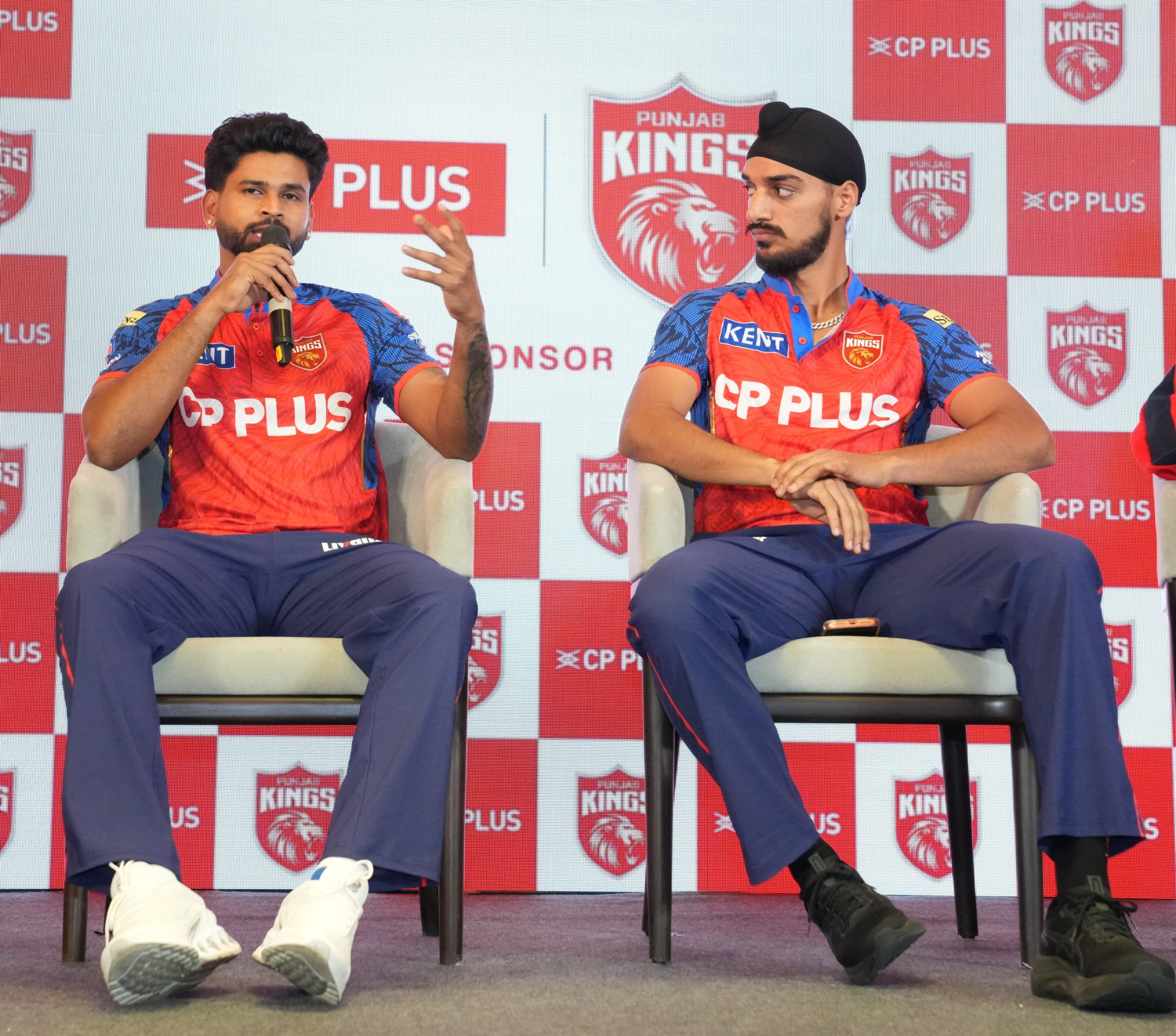 Shreyas Iyer and Arshdeep Singh
