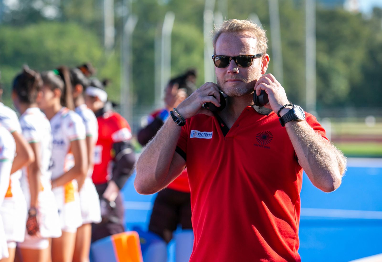 Chief coach Sjoerd Marijne 