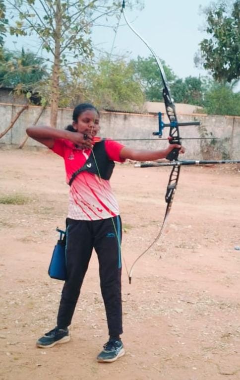 B Sanjana Sri (women recurve individual), 