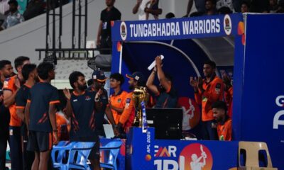 Tungabhadra Warriors, winners of the Andhra Premier League 2025