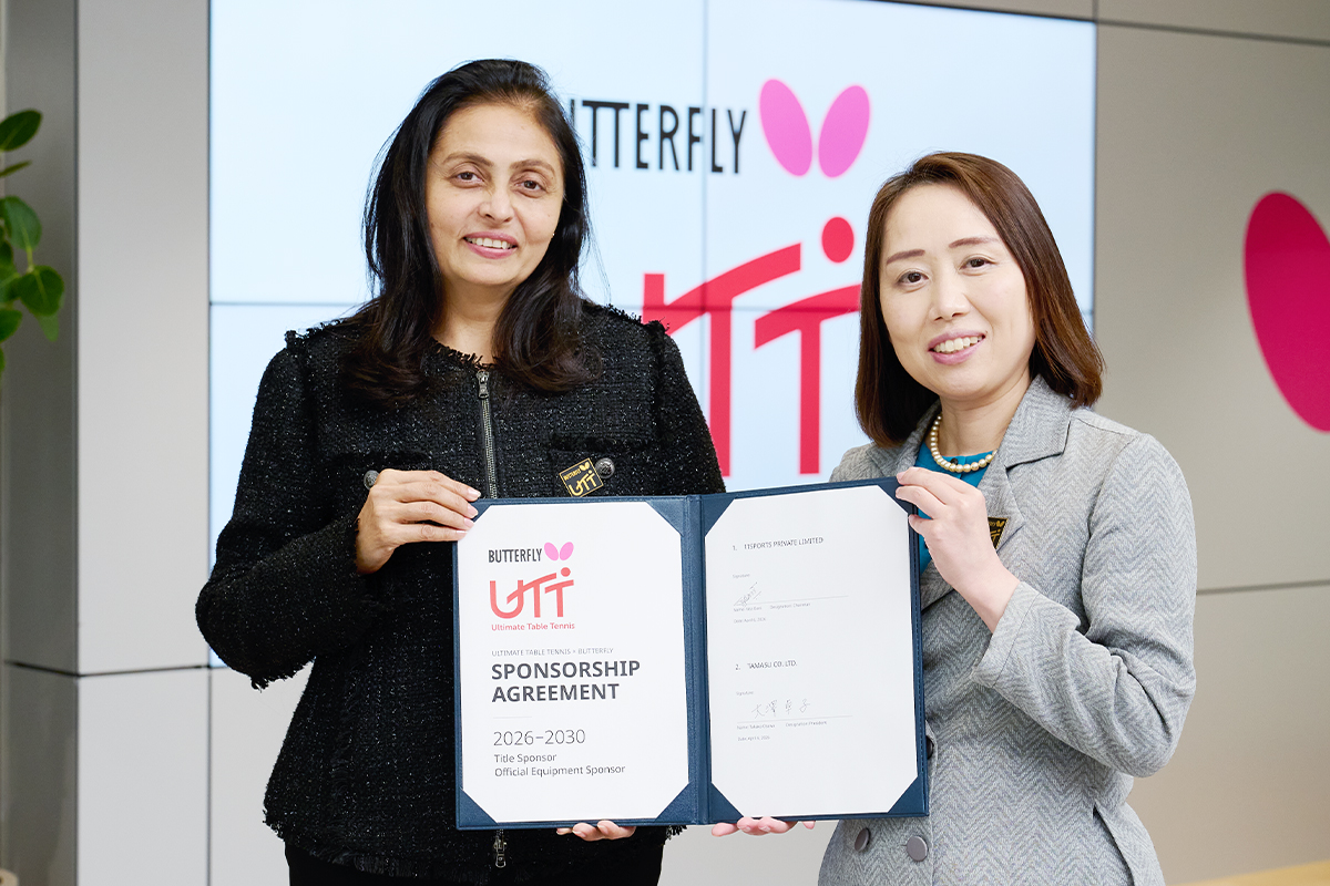Butterfly signs deal with UTT