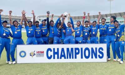 HCA team which won the vinoo mankad trophy