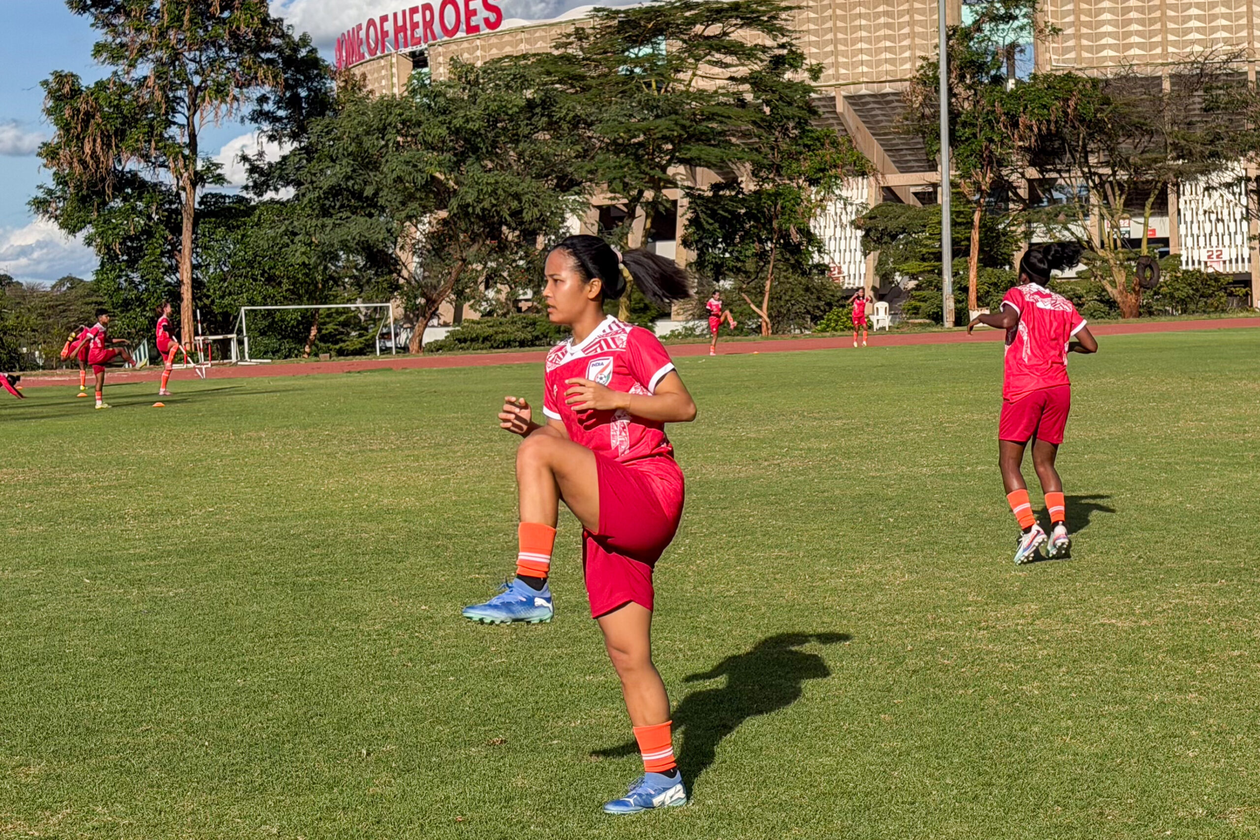 Indian women footballers