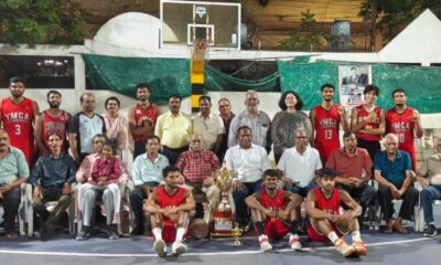 YMCA Secunderabad win BM John Vinayasager basketball tournament
