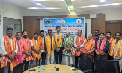 Paul Ross is president of Medchal Malkajgiri cycling