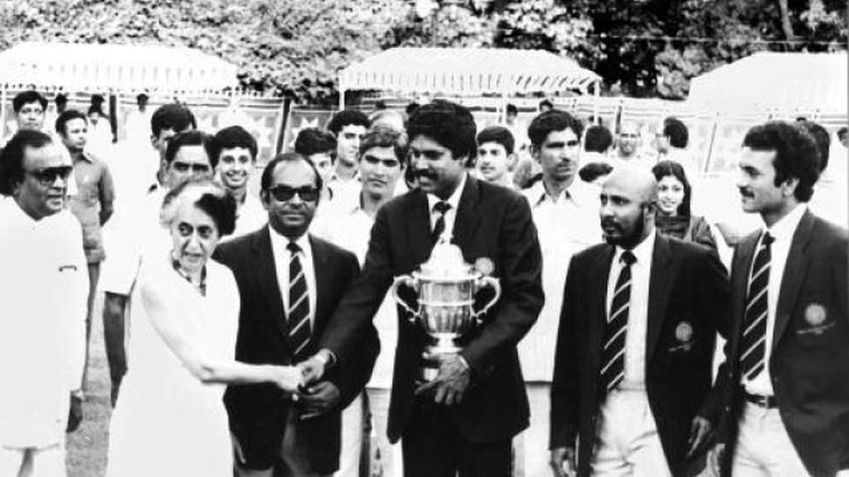 NKP Salve and the Indian team 