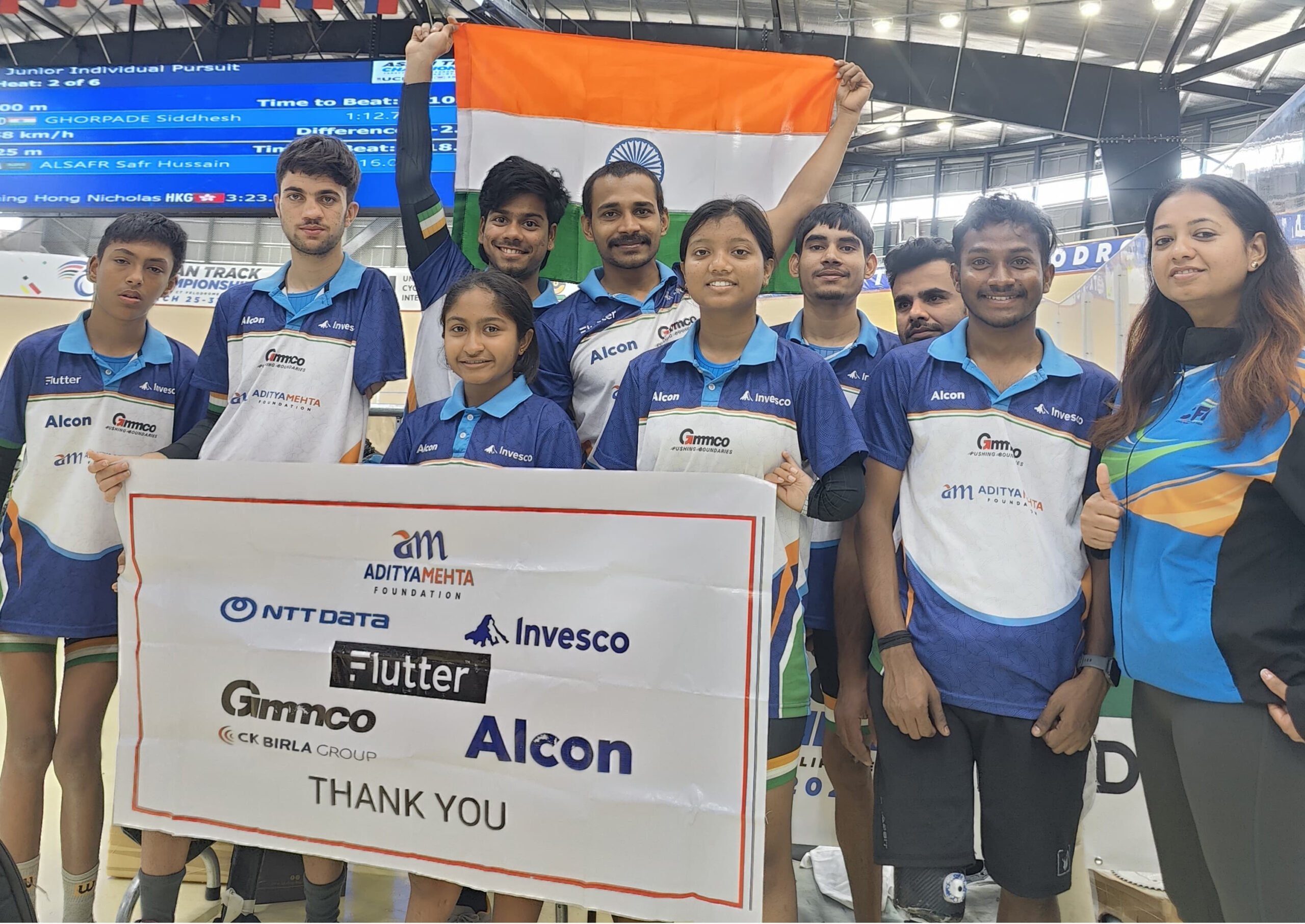 Indian Para-cyclists