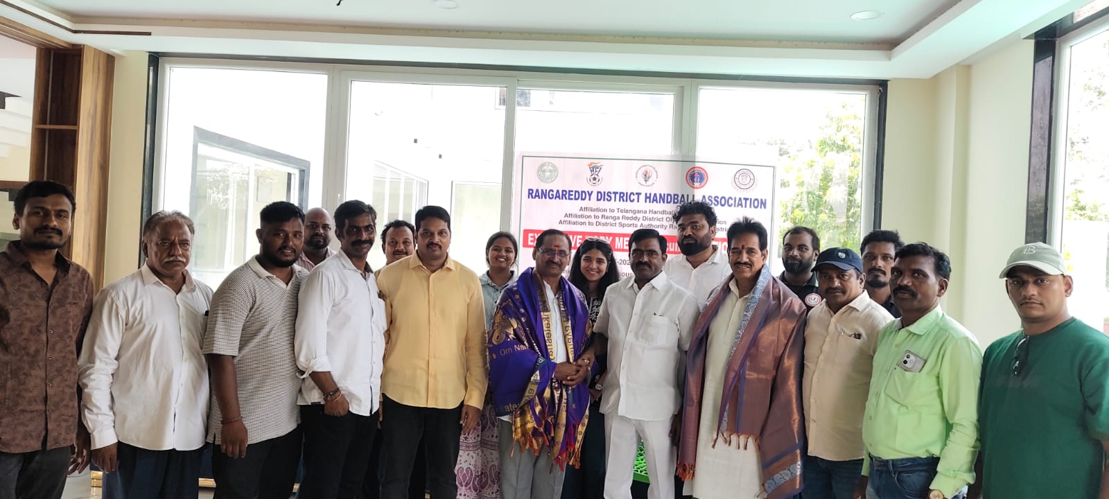 Ranga Reddy District Handball Association new office-bearers