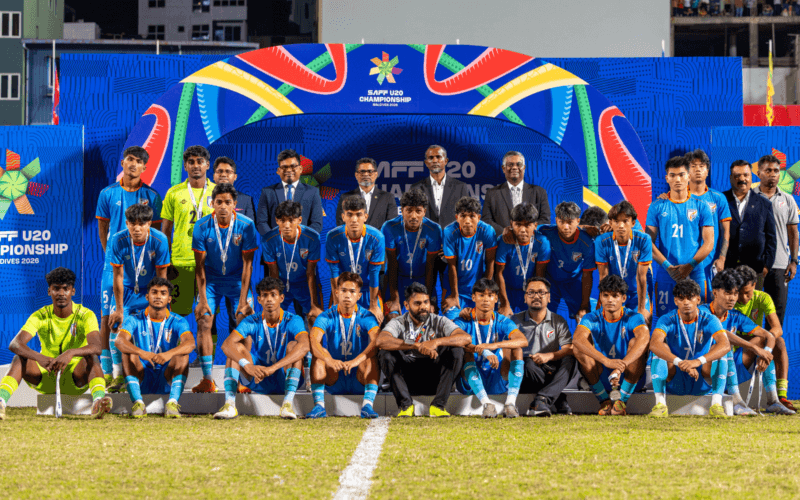 India finish runners-up at SAFF U-20 championship