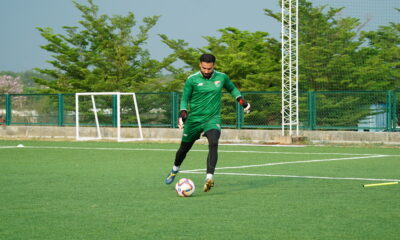 Sreenidi goalkeeper Kamaljit Singh