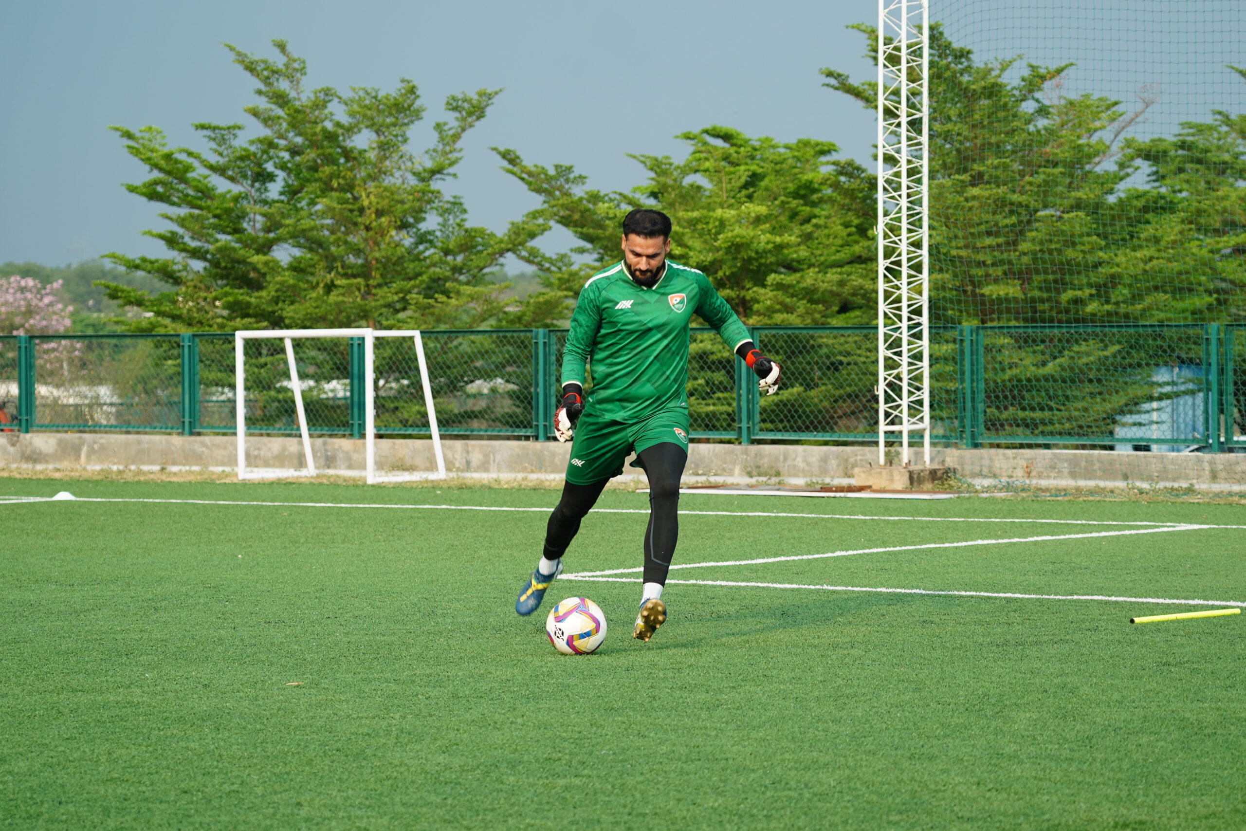 Sreenidi goalkeeper Kamaljit Singh