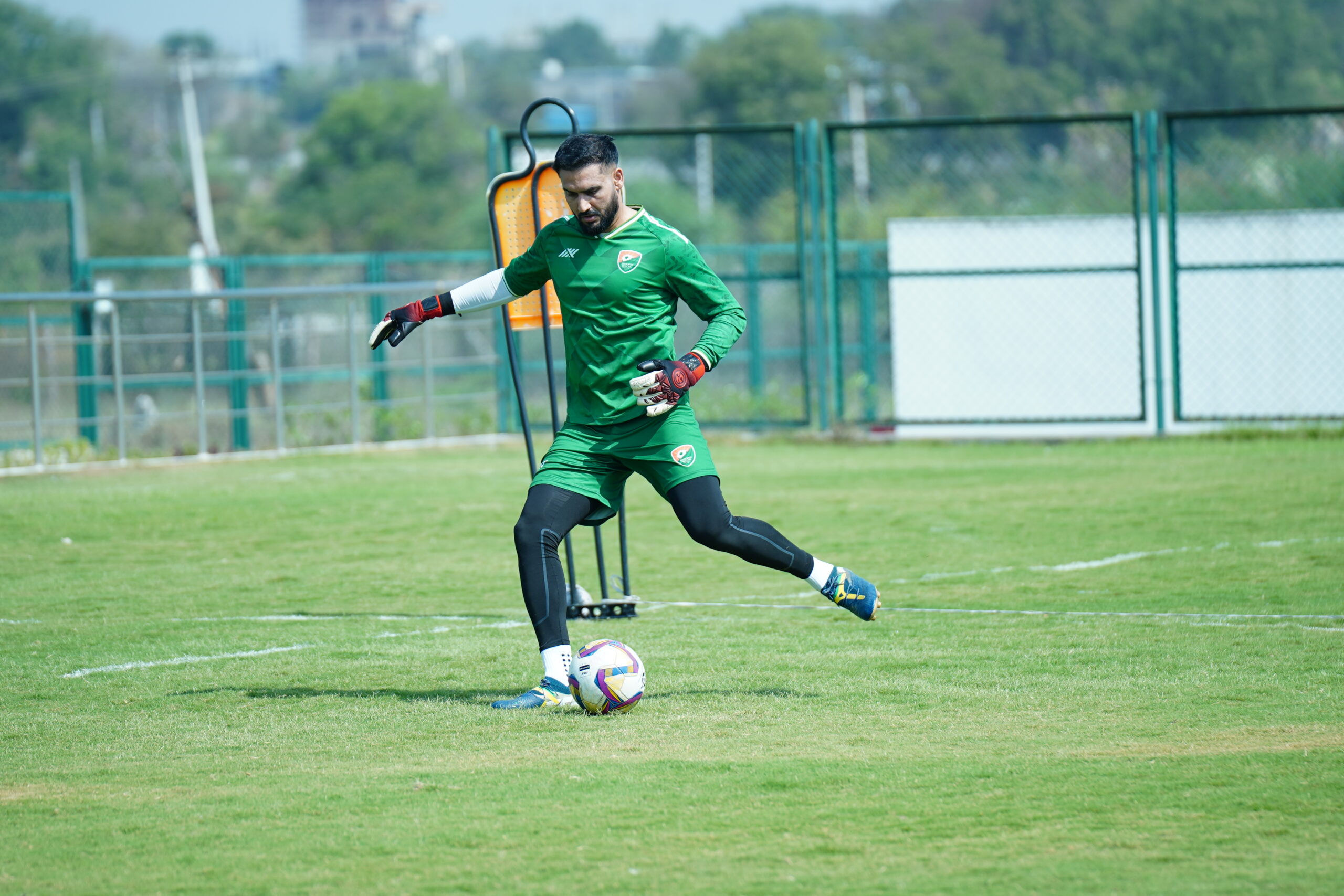 Sreenidi's goalkeeper Kamaljit Singh