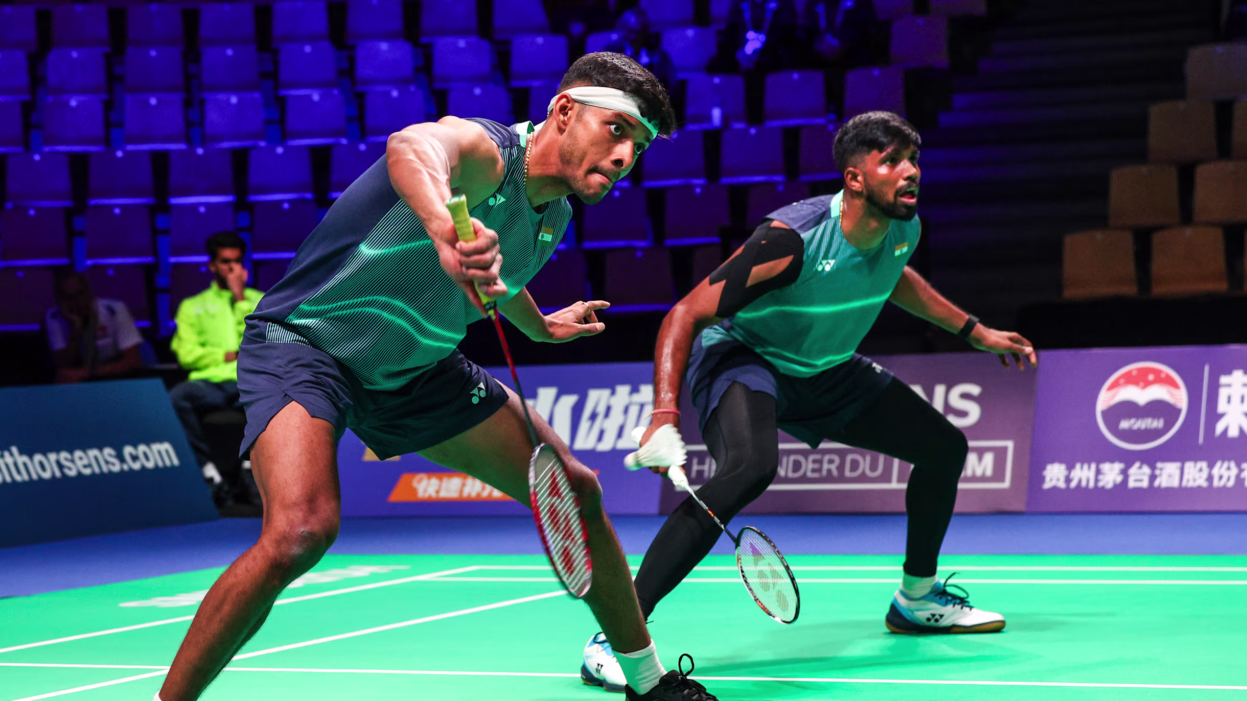 Indian doubles pair Satwiksairaj Rankireddy and Chirag Shetty