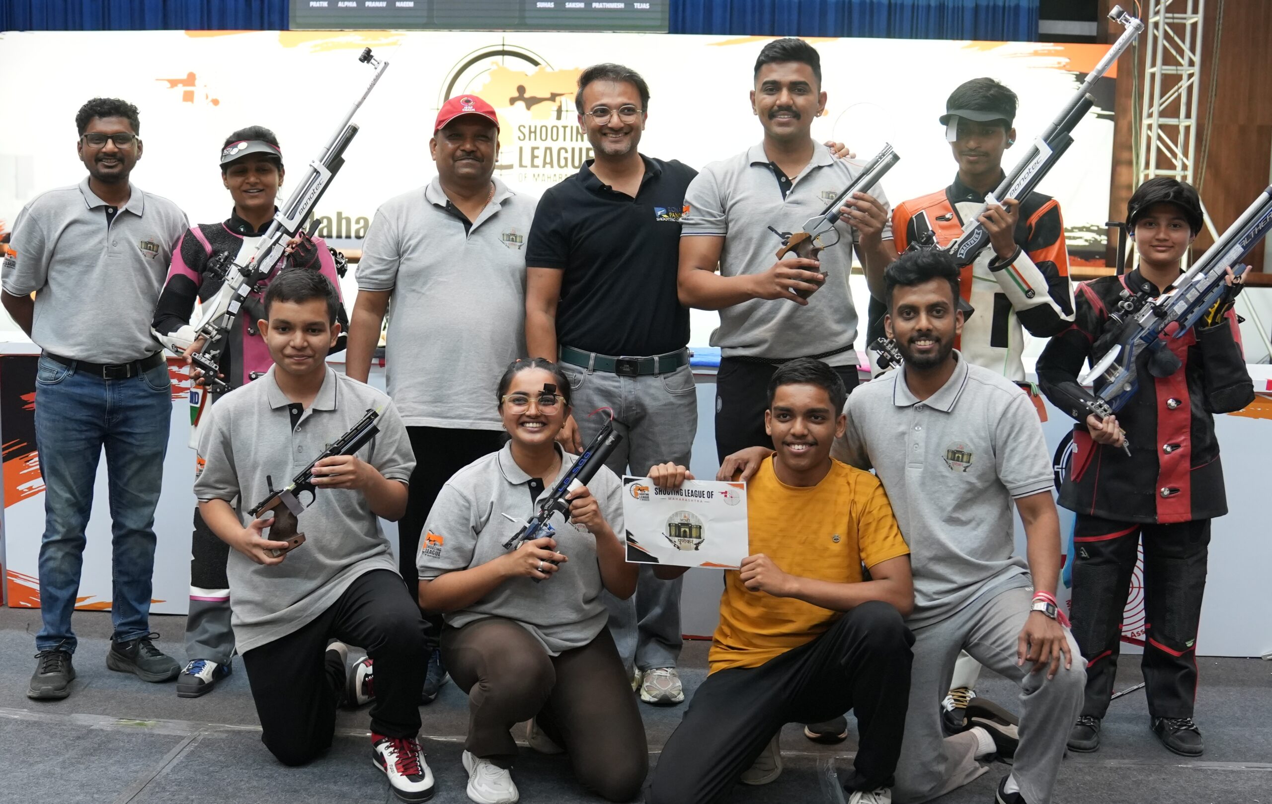 Sobo Giants won Shooting League of Maharashtra