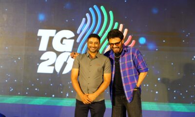 TG20 logo unveiling by Ambati Rayudu and Venkatesh Daggubati