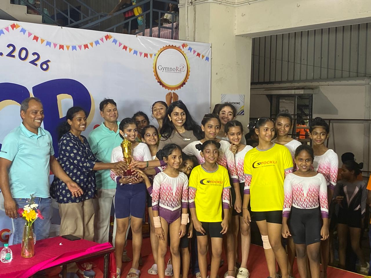 GymnoRa emerged overall champions