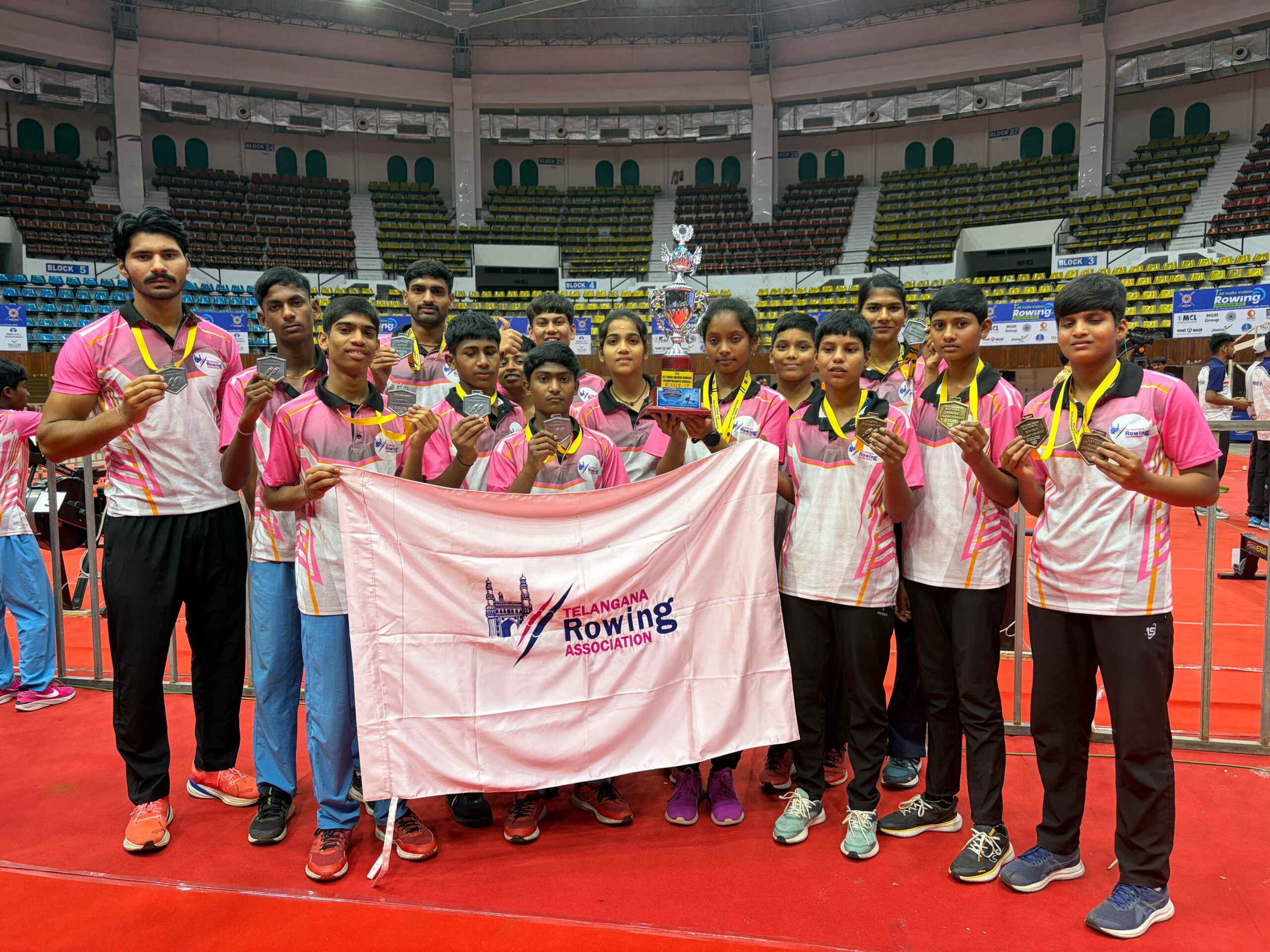 Telangana rowers