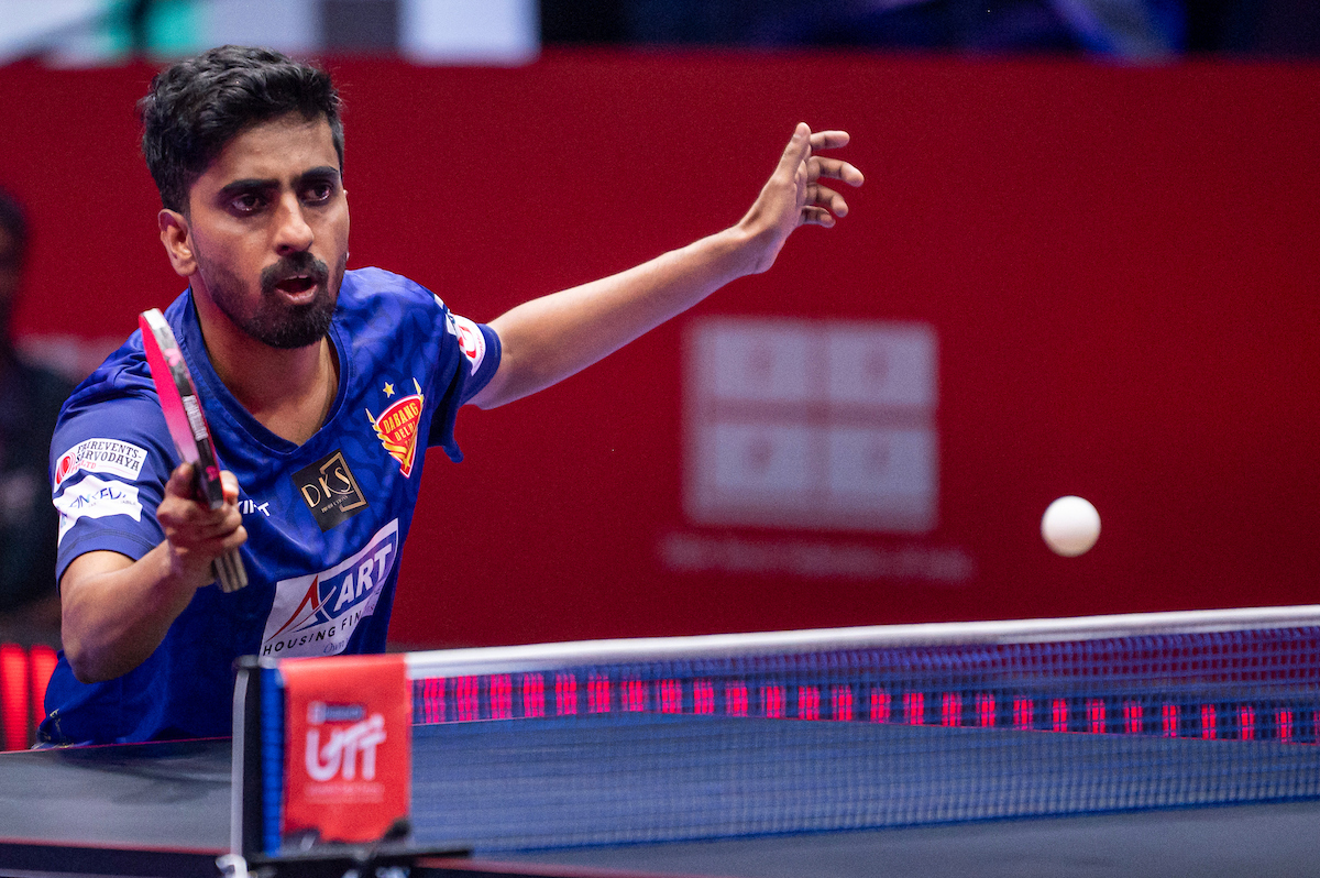 Indian paddler Sathiyan Gnanasekaran