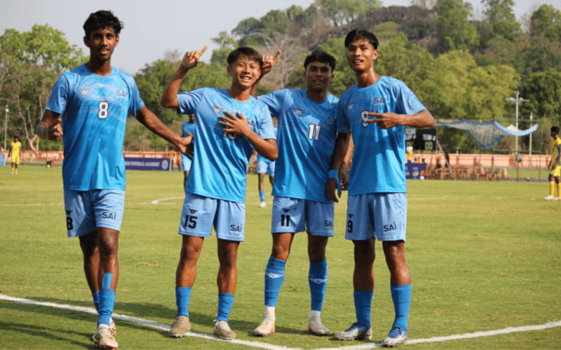 SAI defeated Telangana 3-0
