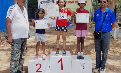Shalika, Dyuthi and Adnan Hasan bag a double each at the Hyderabad Kids Athletics