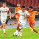 Chennaiyin FC's Alberto Noguera and Laldinliana