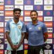 Chennaiyin coach Clifford Rayes Miranda and S Prakadeswaran