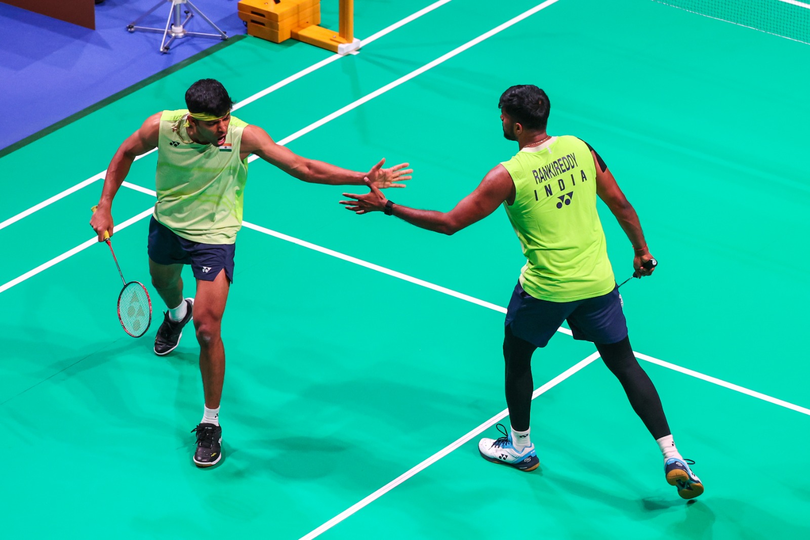 Chirag Shetty and Satwik 