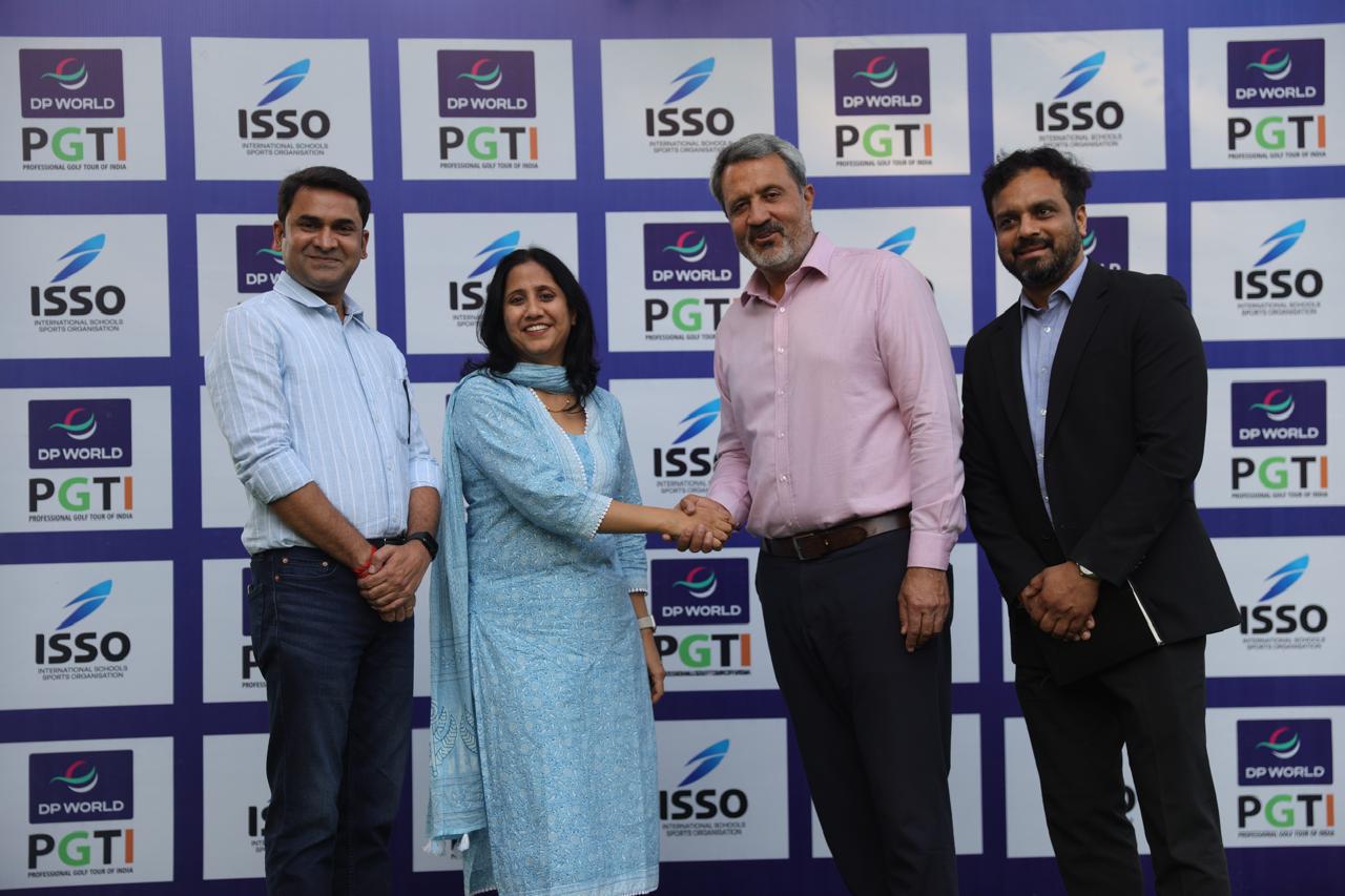 ISSO signed a strategic Memorandum of Understanding (MoU) with the DP World Professional Golf Tour of India