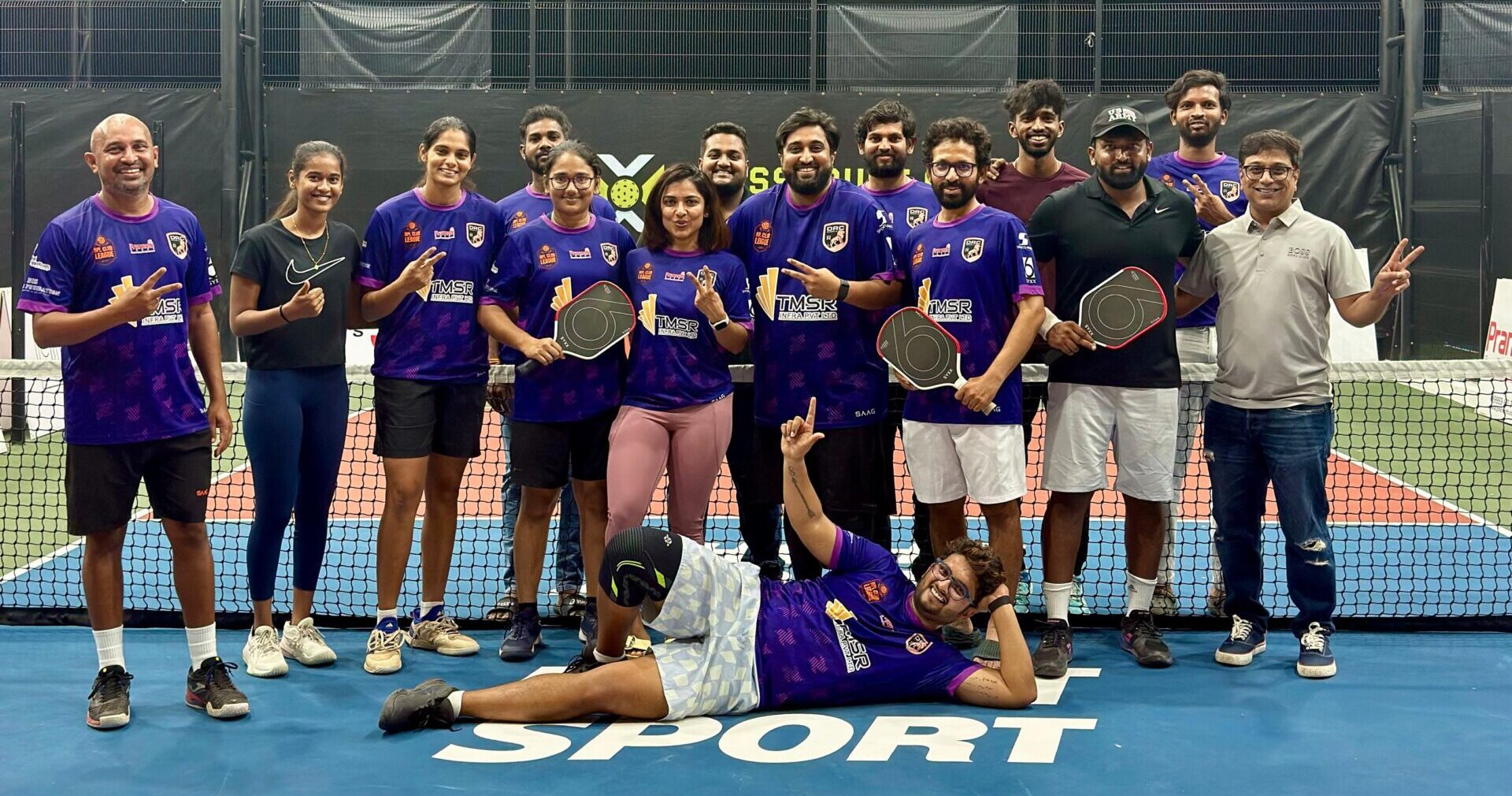 DRC Sports Foundation scored a thumping 5-1 win over Falcons Pickleball Club