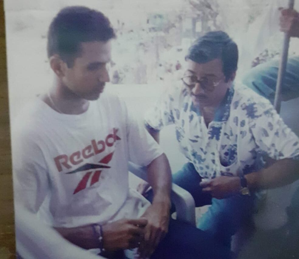 Walk down Memory lane: Rahul David with N Jagannath Das