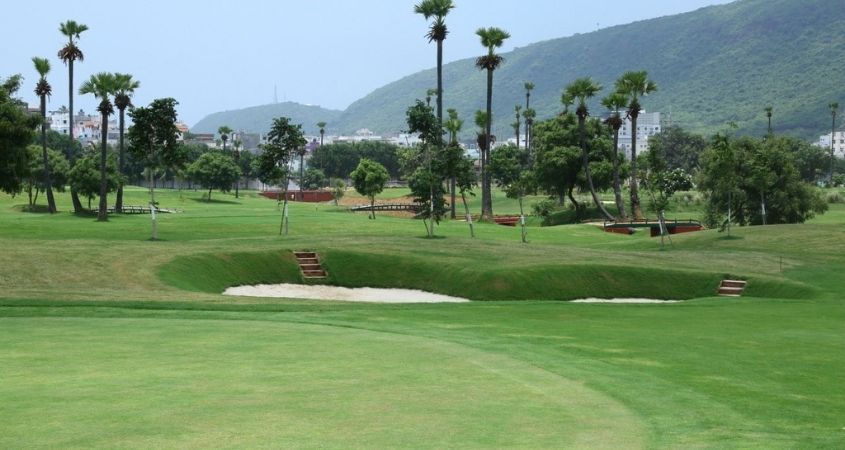Top golfers will tee off at the East Point Golf Club in Visakhapatnam