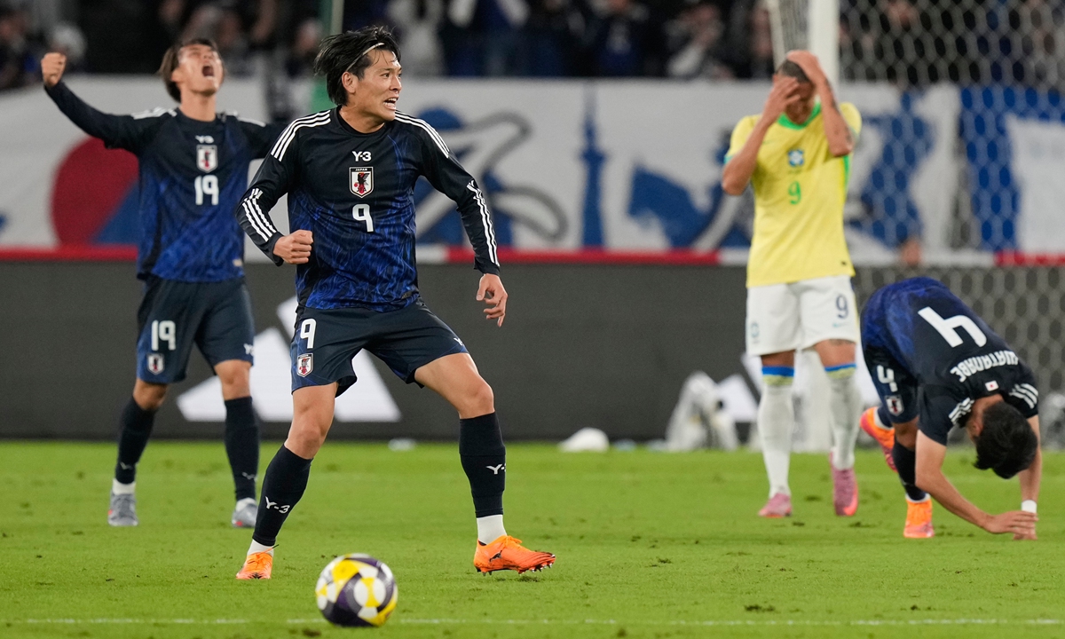 Brazil lost to Japan