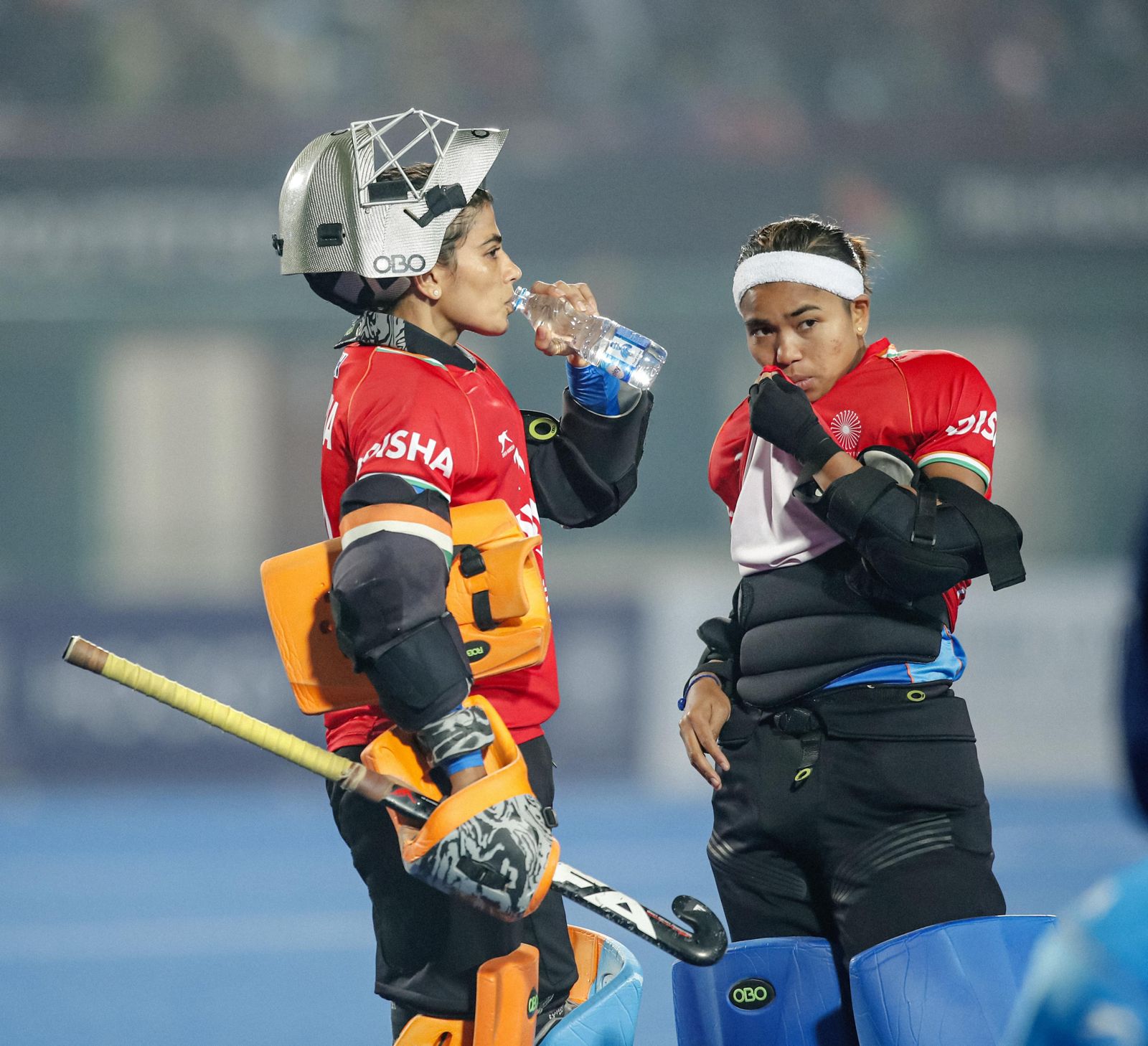 Indian goalkeepers at the special camp in SAI Bengaluru