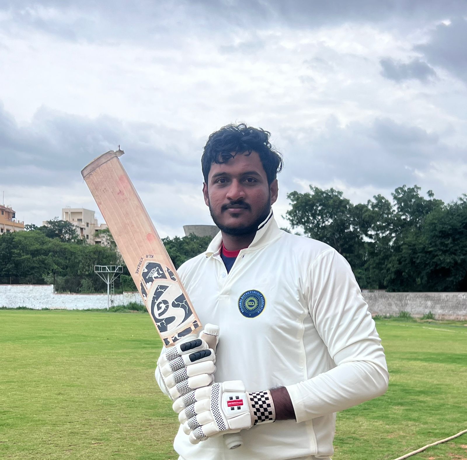 Gnana Prakash scored a century in the Hyderabad CA league