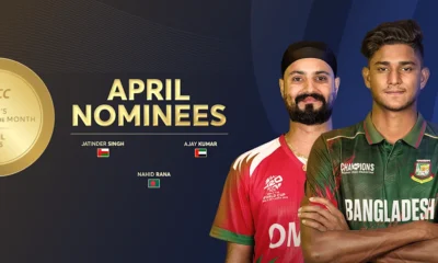 ICC men's shortlist