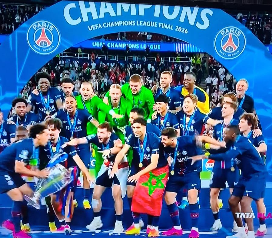 PSG defeated Arsenal to win the Champions league