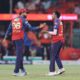 Punjab Kings' Shreyas Iyer and Yuzvendra Chahal