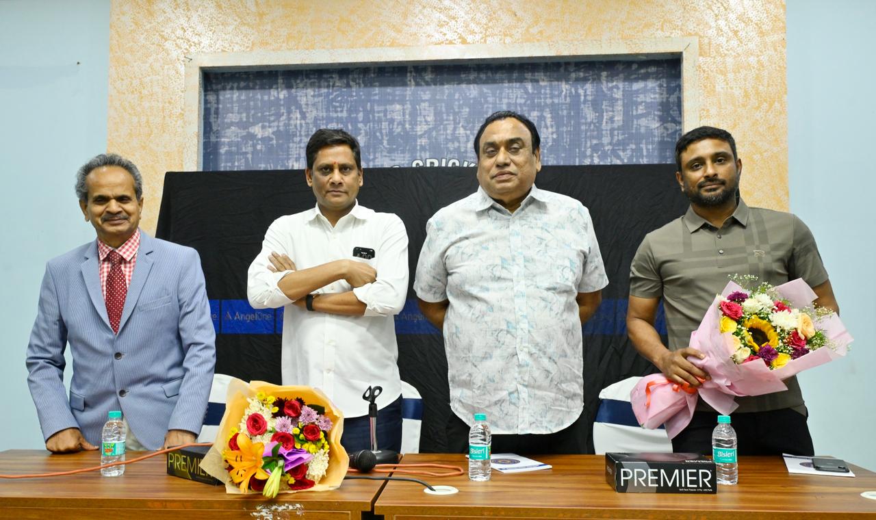 AT Rayudu and HCA officials